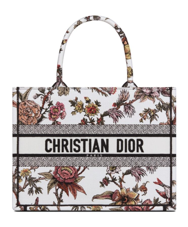 Dior Medium Dior Book Tote Cream