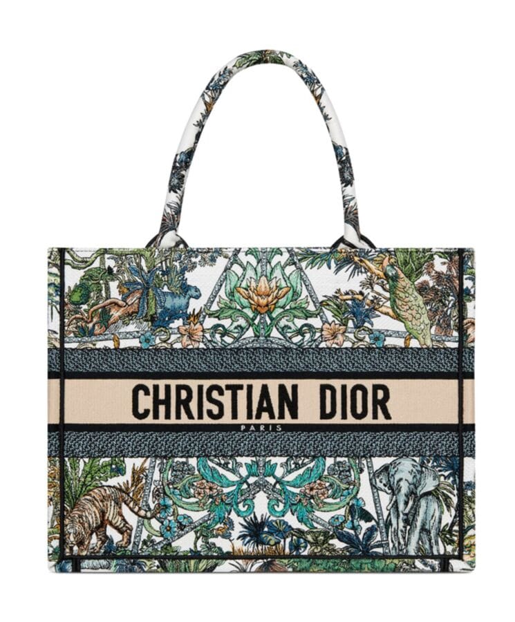 Dior Medium Dior Book Tote Green