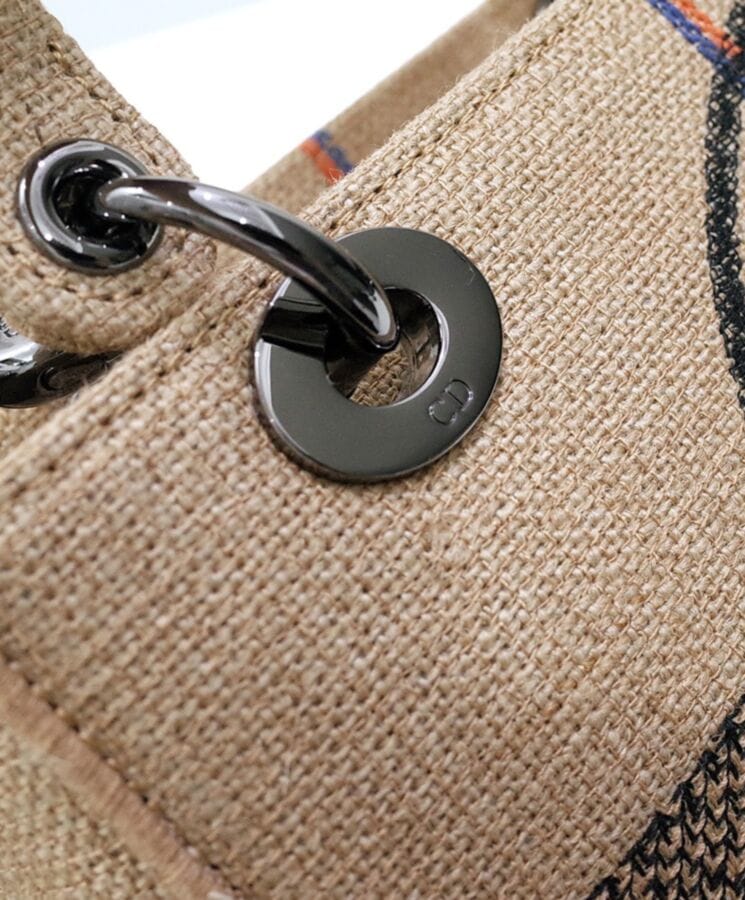 Dior Medium Lady d-Lite Bag Apricot - Image 6