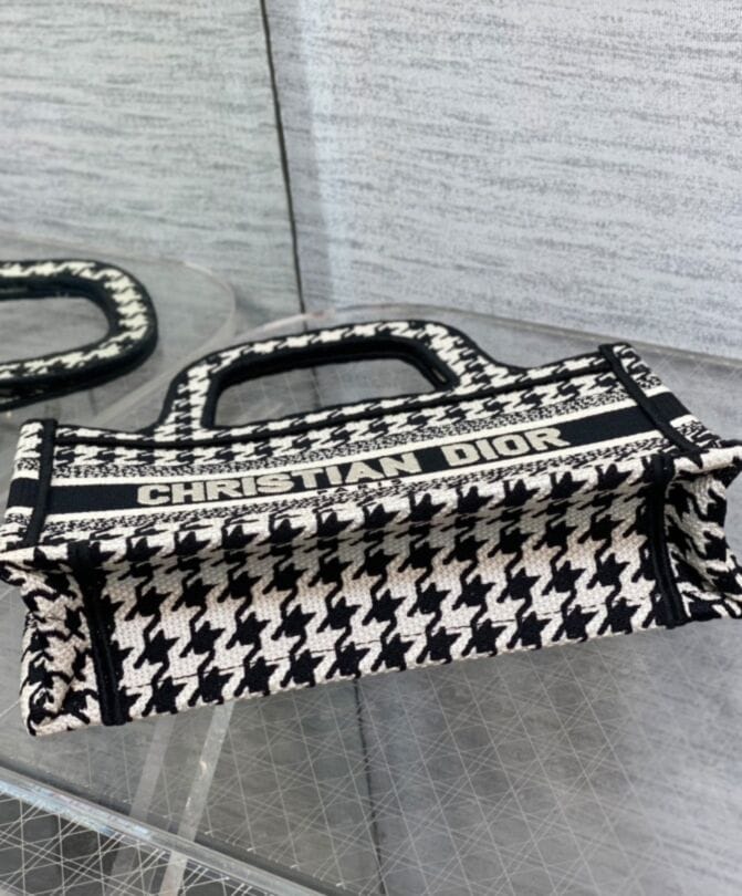 Dior Mini Dior Book Tote Black - Image 6