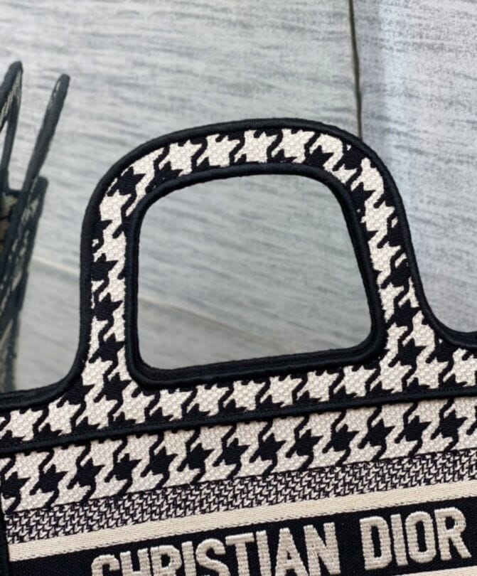Dior Mini Dior Book Tote Black - Image 5
