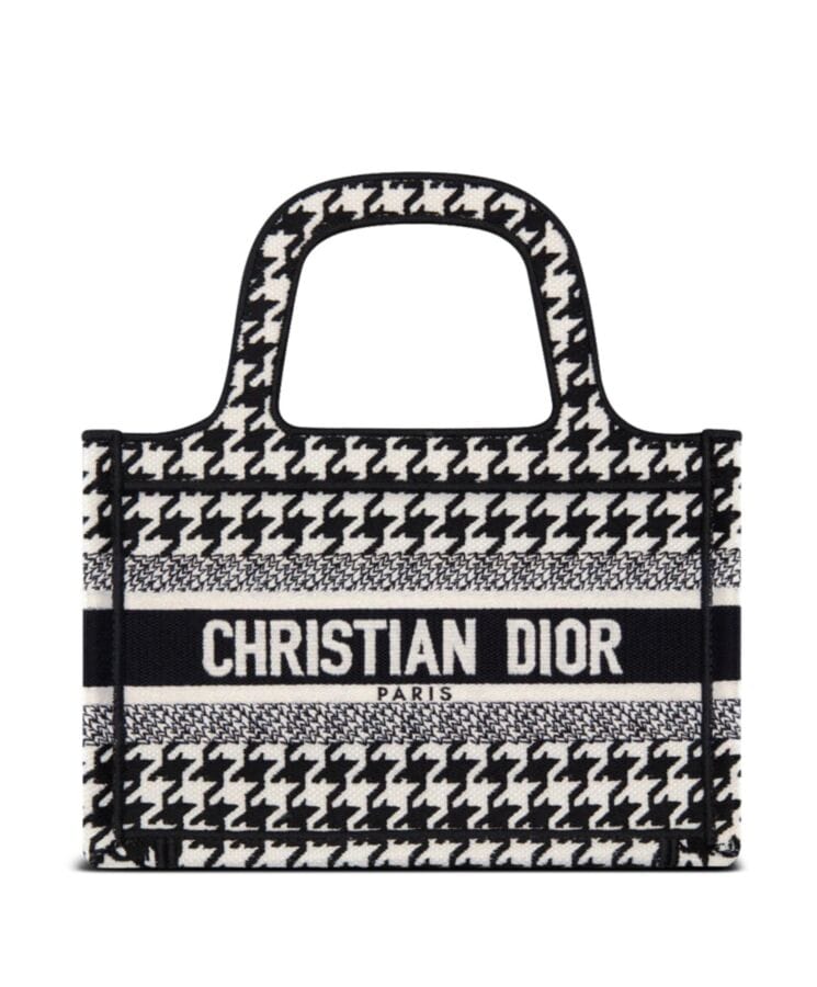 Dior Mini Dior Book Tote Black