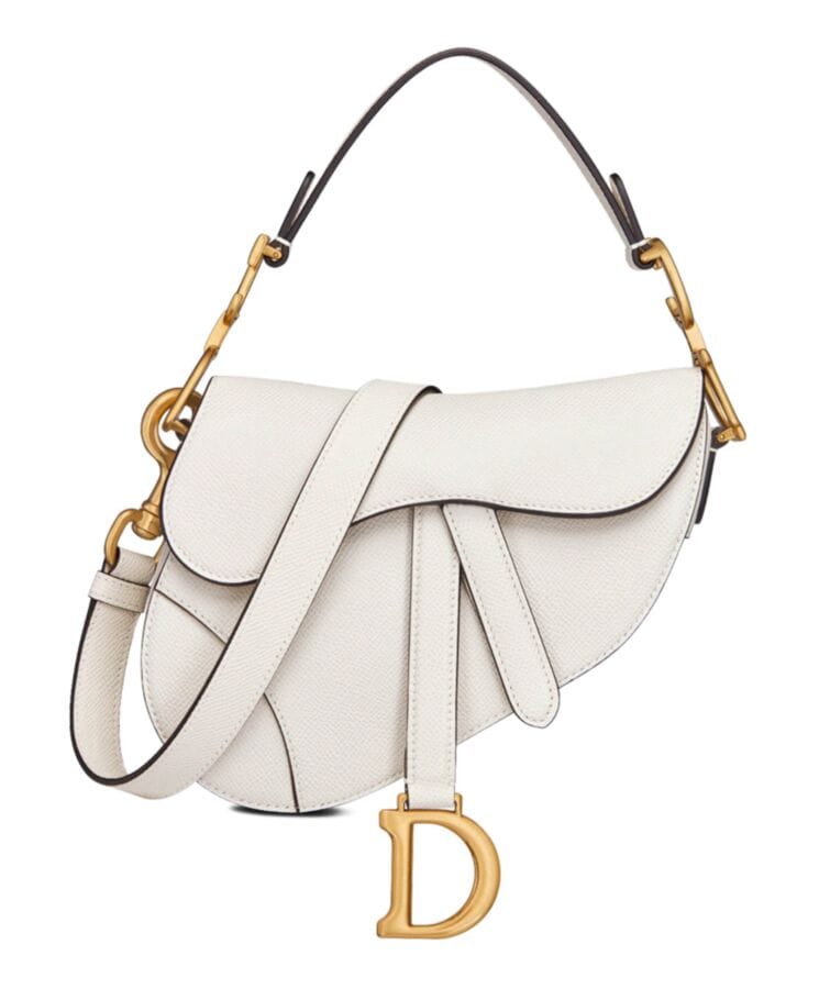 Dior Mini Saddle Bag With Strap