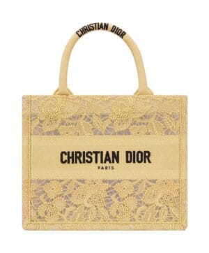 Dior Small Dior Book Tote Apricot
