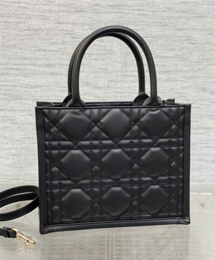 Dior Small Dior Book Tote Black - Image 3
