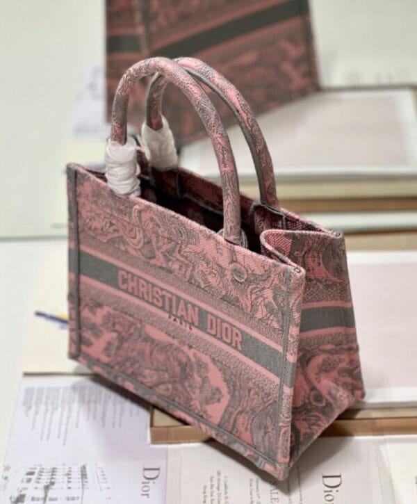 Dior Small Dior Book Tote Pink - Image 2