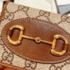 Gucci 1955 Horsebit Card Case Wallet 621887 Coffee - Image 5