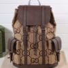 Gucci Backpack With Jumbo GG Dark Coffee - Image 4