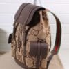 Gucci Backpack With Jumbo GG Dark Coffee - Image 3