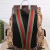 Gucci Backpack With Jumbo GG Dark Coffee - Image 2