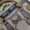 Gucci Diana Jumbo GG Small Tote Bag 660195 Dark Coffee - Image 6