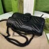 Gucci GG Marmont Small Shoulder Bag Black - Image 6
