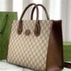Gucci GG Small Tote Bag 659983 Coffee - Image 3