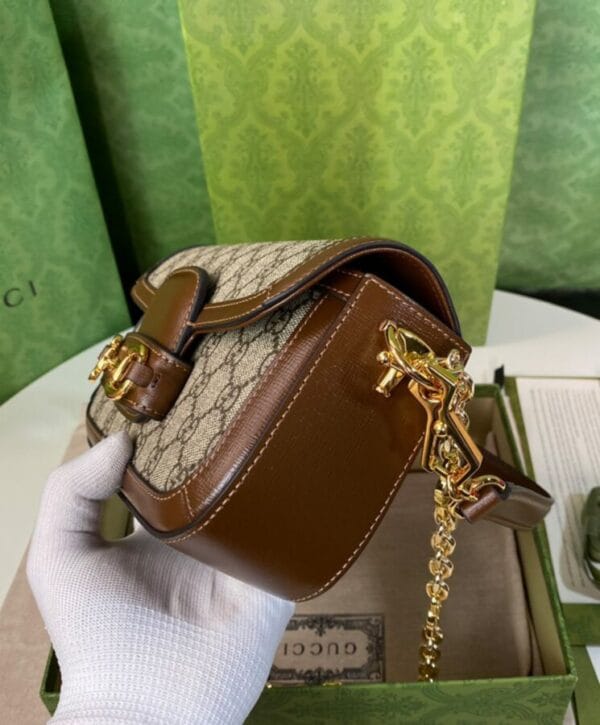 Gucci Horsebit 1955 Shoulder Bag 735178 - Image 3