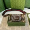 Gucci Horsebit 1955 Strap Wallet 699760 Dark Coffee - Image 4