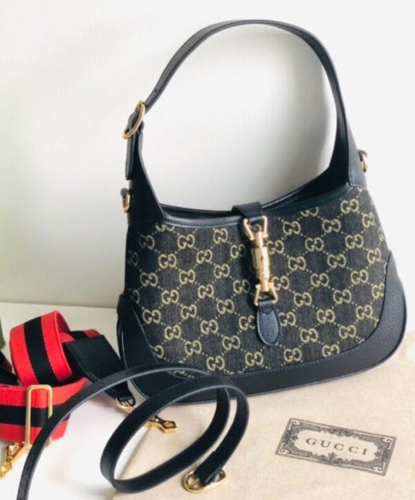 Gucci Jackie 1961 Small Shoulder Bag 678843 Black - Image 4
