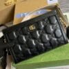 Gucci Matelasse Leather Shoulder Bag 702200 Black - Image 2