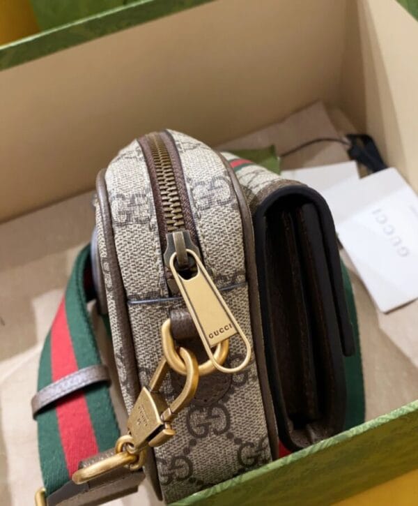 Gucci Mini Borsa Ophidia GG 746308 Dark Coffee - Image 2