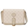 Gucci Mini Shoulder Bag With Interlocking G Cream