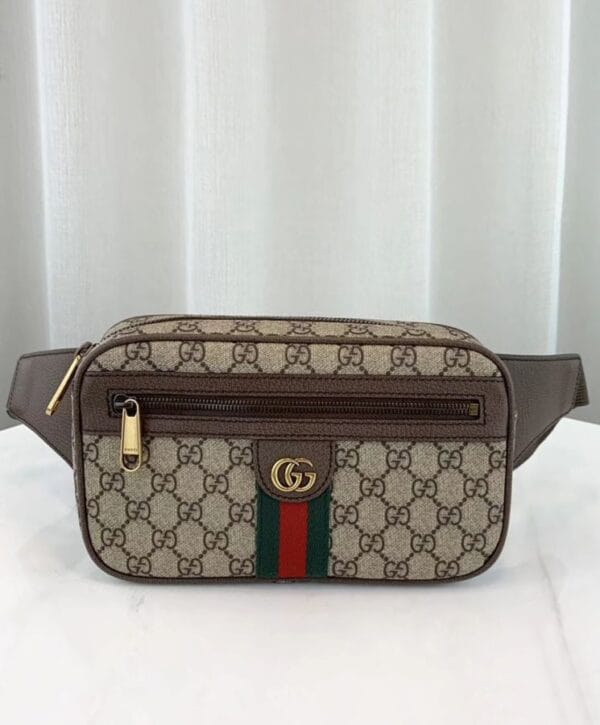 Gucci Ophidia GG belt bag 574796 Dark Coffee - Image 4