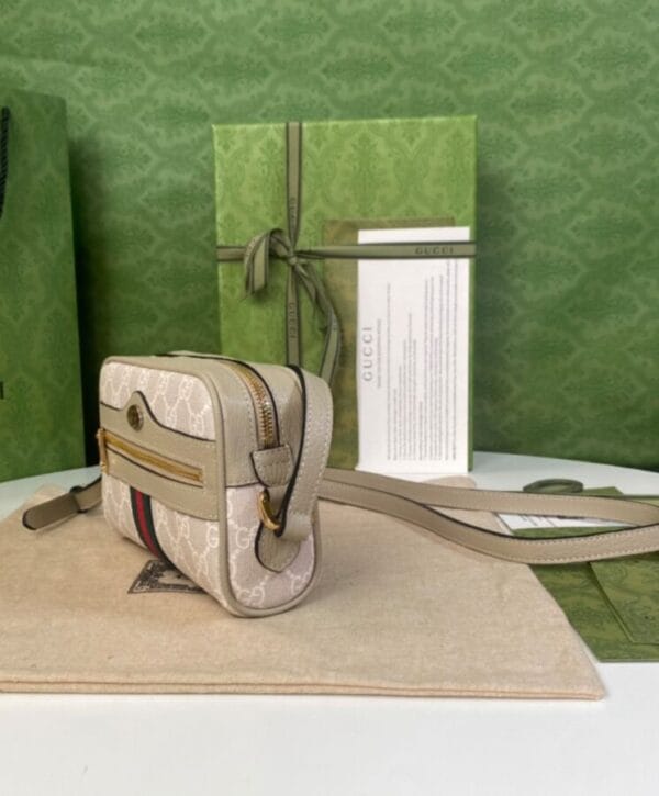 Gucci Ophidia GG Mini Bag Cream - Image 3