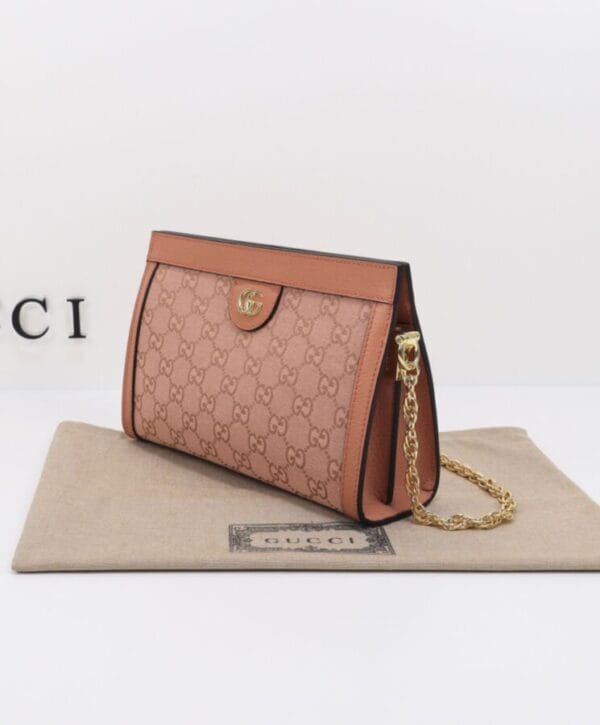 Gucci Ophidia GG Small Shoulder Bag 503877 Pink - Image 3