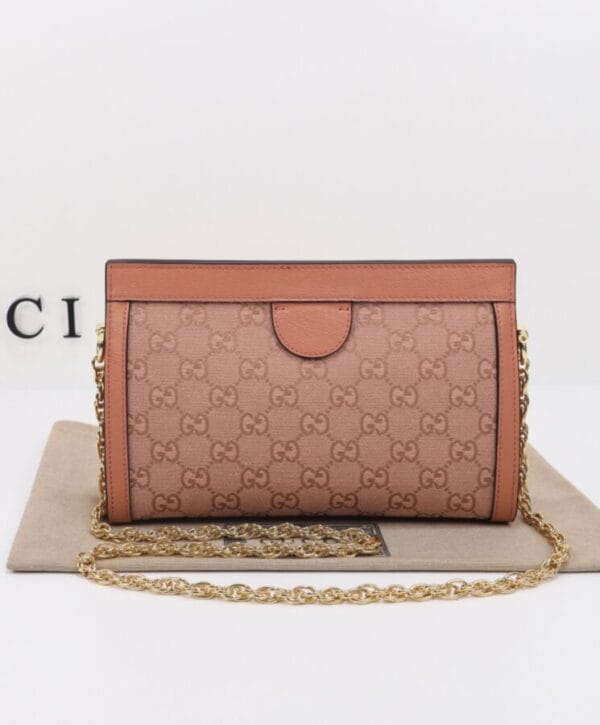 Gucci Ophidia GG Small Shoulder Bag 503877 Pink - Image 2