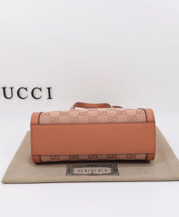 Gucci Ophidia GG Small Tote Bag 547551 Pink - Image 2