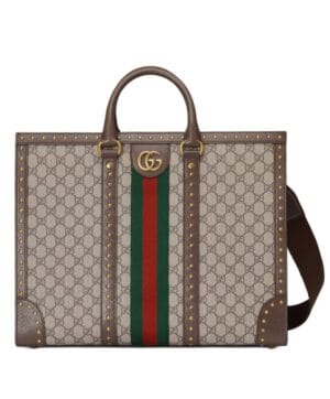 Gucci Ophidia Large Tote Bag 724665 Dark Coffee