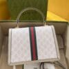 Gucci Ophidia Small GG Top Handle Bag Cream - Image 3