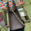 Gucci Ophidia Small Tote With Web 693724 Dark Blue - Image 3