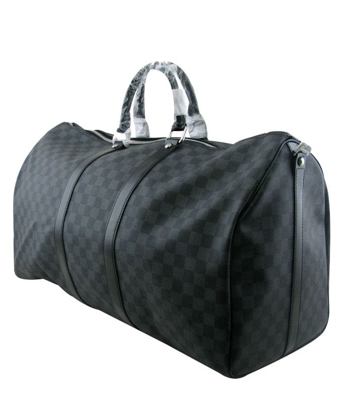 Louis Vuitton Damier Graphite Canvas Keepall N41413 Black - Image 3