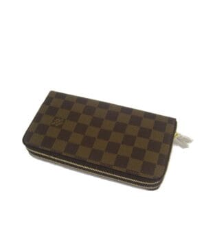 Louis Vuitton Damier Wallet N62732 Brown