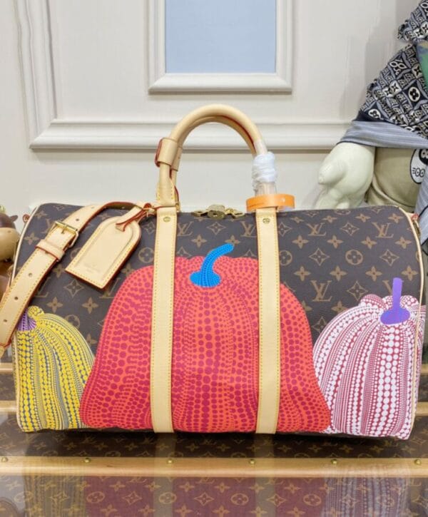 Louis Vuitton LV x YK Keepall 45 M46471 Brown - Image 4