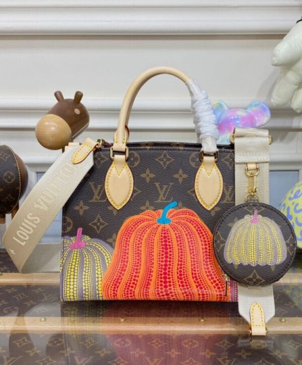 Louis Vuitton LV x YK OnTheGo PM M46467 Brown - Image 4