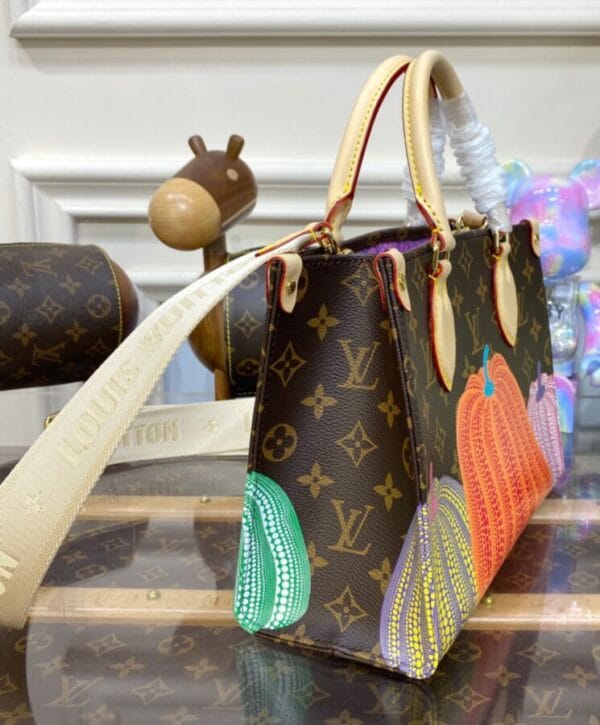 Louis Vuitton LV x YK OnTheGo PM M46467 Brown - Image 3