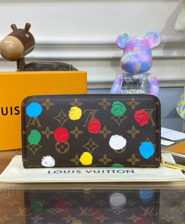 Louis Vuitton LV x YK Zippy Wallet M81864 Brown - Image 2