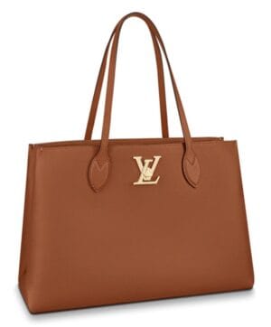 Louis Vuitton Lockme Shopper M58927 Coffee