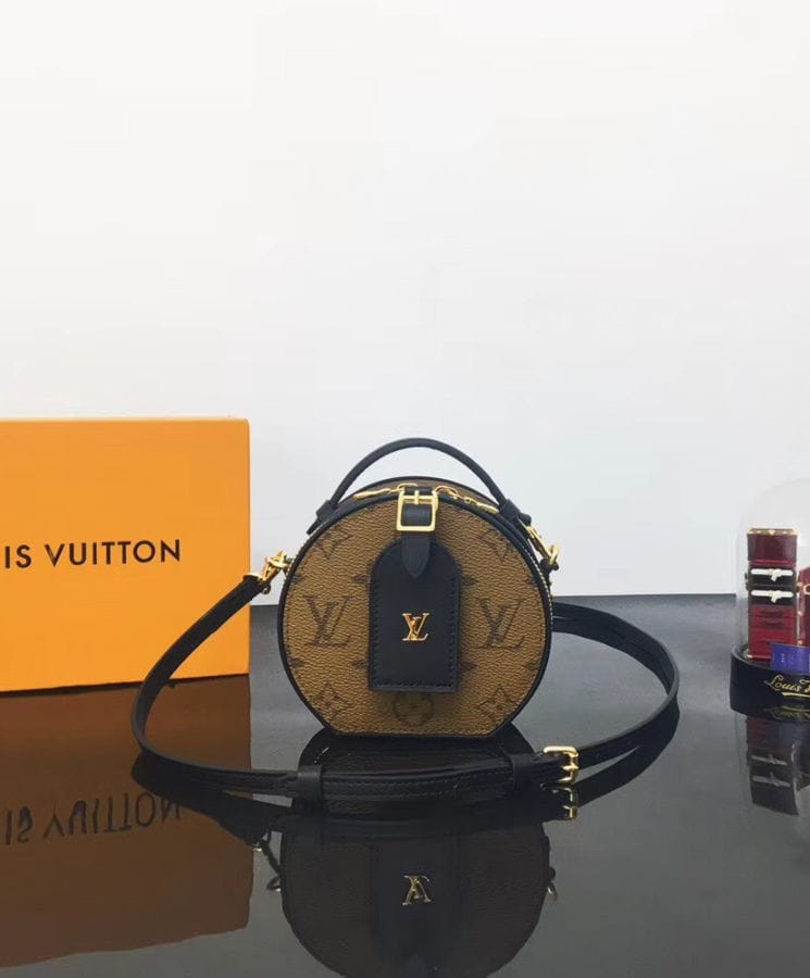 Louis Vuitton Mini Boite Chapeau Handbag M68276 Apricot - Image 4
