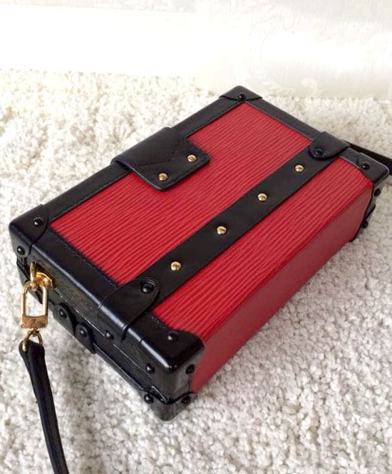 Louis Vuitton Monogram Petite Malle Tags M50013 Red - Image 2