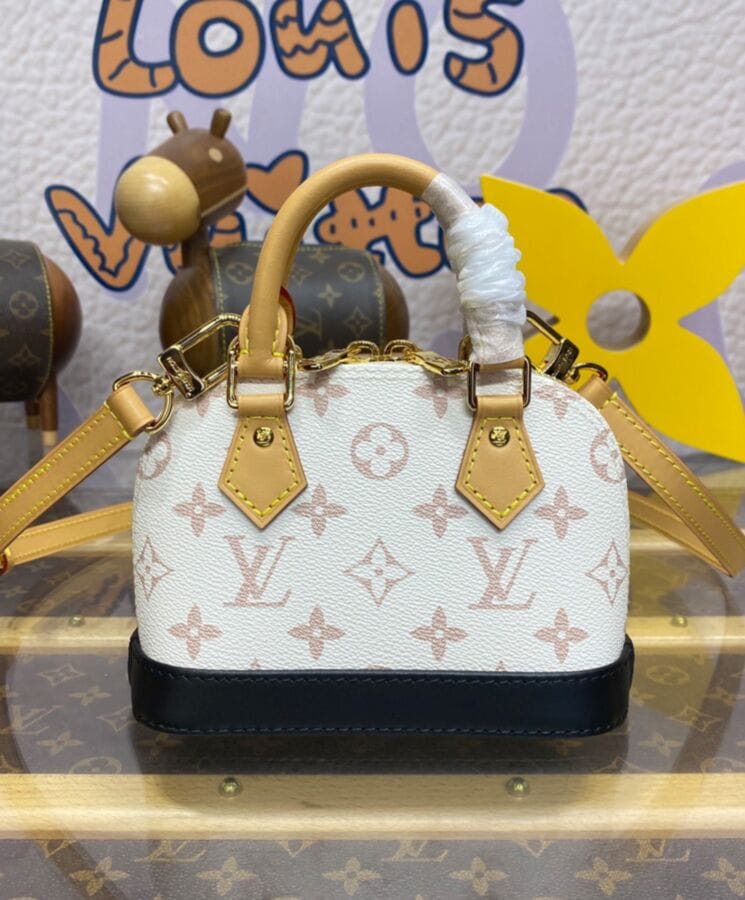Louis Vuitton Nano Alma M46895 Cream - Image 4