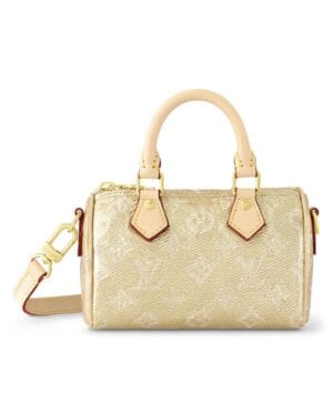 Louis Vuitton Nano Speedy M82242 Golden