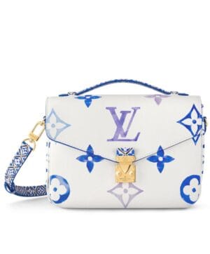 Louis Vuitton Pochette Metis MM M23055 Blue