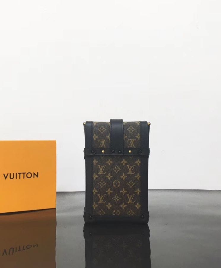 Louis Vuitton Pochette Trunk Verticale M63913 Brown - Image 2