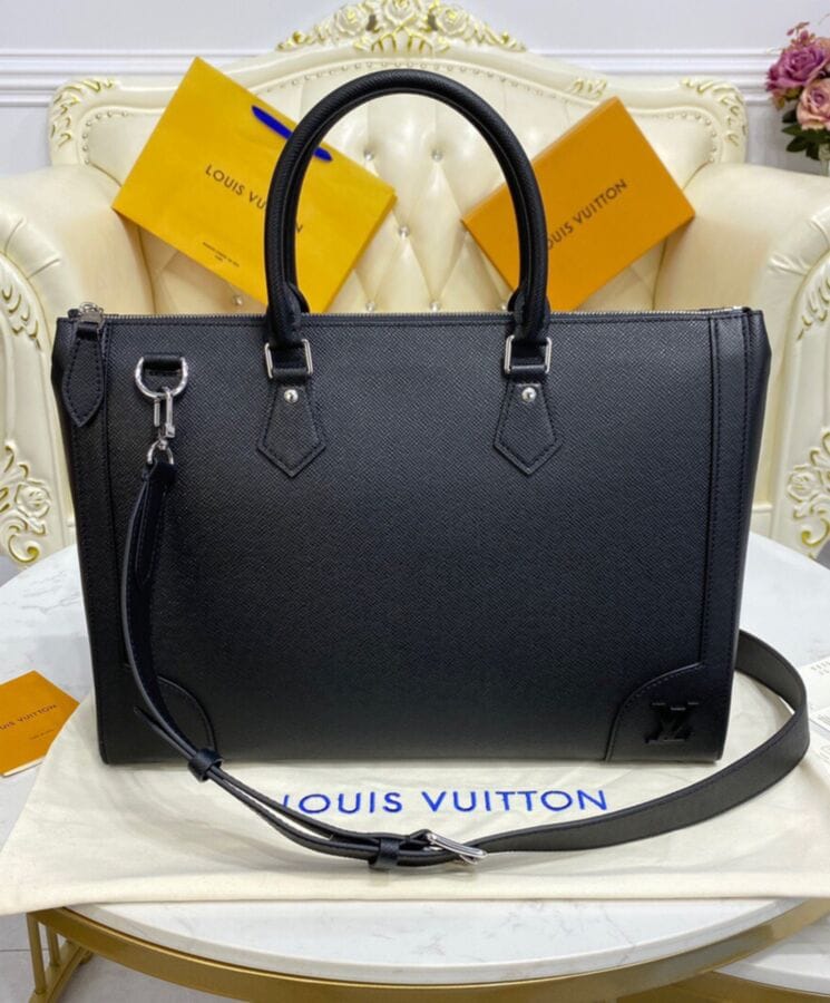 Louis Vuitton Slim Briefcase M30810 Black - Image 4
