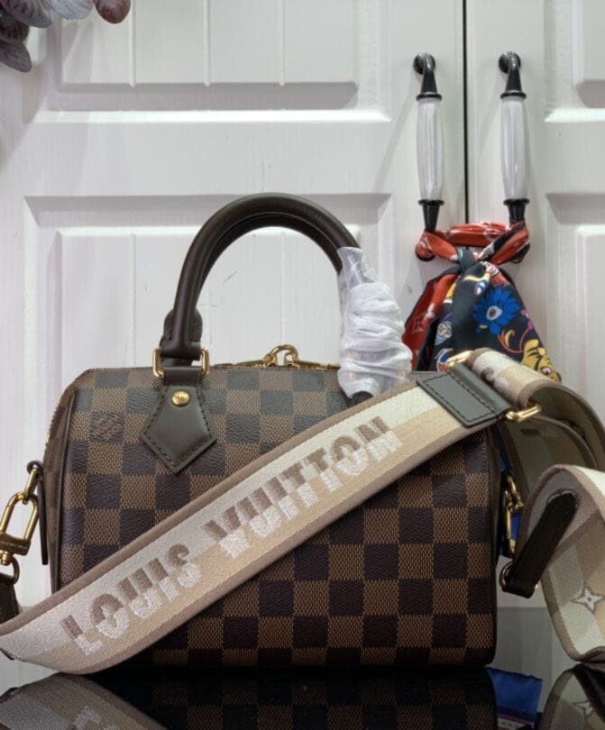 Louis Vuitton Speedy Bandouliere 20 N40489 Brown - Image 4
