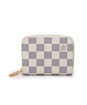 Louis Vuitton Zippy Coin Purse N63069 White