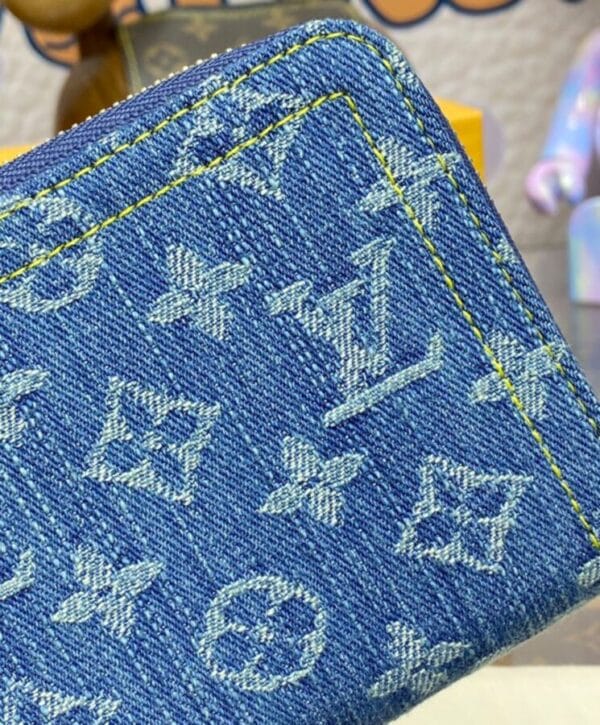Louis Vuitton Zippy Wallet M82958 Blue - Image 5